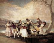 Francisco Goya La Gallina Ciega